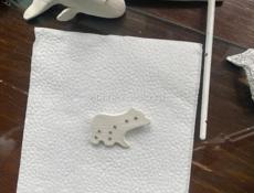 Брошь ручной работы 