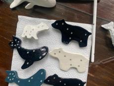 Брошь ручной работы 