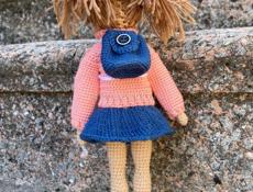 Кукла ручной работы 