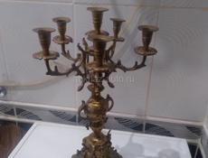 Продою   два подсвечника  бронза