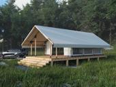 Домики для глэмпинга 