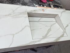 Изготовление раковин из керамогранита