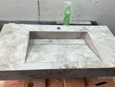 Изготовление раковин из керамогранита