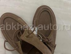 Макасины из замши, Mango оригинал, новые, размер 41