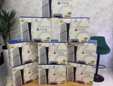 Новые в коробках Ps5 slim Disk 1 tb один джойстик  
