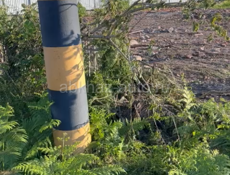 В центре города участок