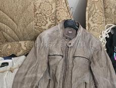 Куртка мужская кожа размер М