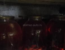 Продам компоты ежевика, кизил, слива, фейхо