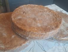 Коржи Медовые