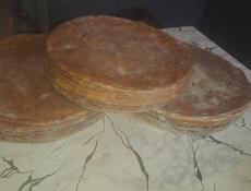 Коржи Медовые