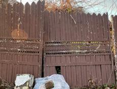 Забор железный 