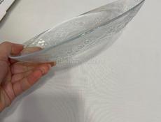 Сервировочные две тарелки 