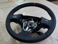 Перетяжка руля и элементов салона 