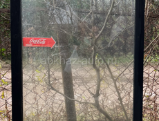 Раздвижные алюминиевые створки со стеклом /б/у)