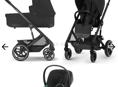 Детская коляска Cybex Balios S Lux BLK 3 в 1 Moon Black