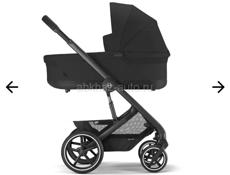 Детская коляска Cybex Balios S Lux BLK 3 в 1 Moon Black