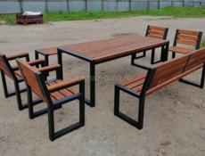 Комплект стол, лавочки. Сварочные работы принимаю заказы 