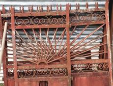 Ворота с калиткой 