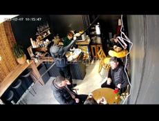 Столешница и полки из кофейни 