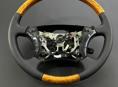 Перетяжка руля и элементов салона 