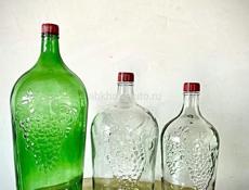 Бутылки стеклянные 