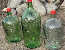 Бутылки стеклянные 