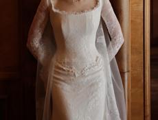 Свадебное кружевное платье 