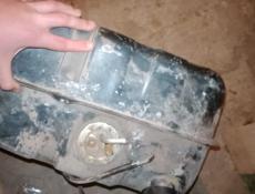 Бак в хорошем состоянии без ржавчины