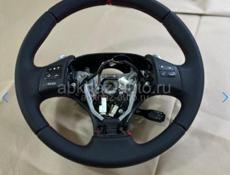 Перетяжка руля и элементов салона