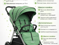 Коляска новая срочно 