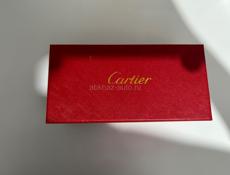 Очки картье черный новый не разу не носил брал за 11 т