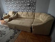 Угловой диван с креслом