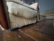 Угловой диван с креслом