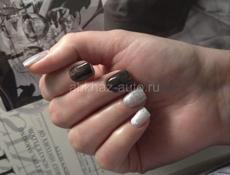 Маникюр гель лак наращивание Педикюр 