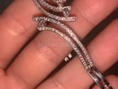 Продам Золотовой браслет с бриллиантами-недорого.