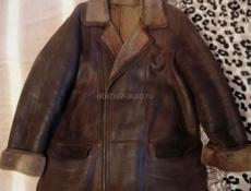 Мужская натуральная дубленка .