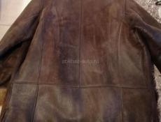 Мужская натуральная дубленка .