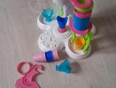 Детская горка + Игра "фабрика пр-ва мороженого"