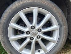 17 Колёса 225 / 50 R17 на Тоёту.