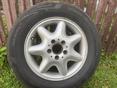 3 шины с дисками  размеры 205/65 R15. 210 Мерседес 