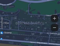 УЧАСТОК С ВИДОМ НА МОРЕ ГАГРА 