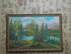Продам картину большую пейзаж рисовалась в Абхазии