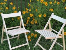 Стулья складные деревянные - 20 шт. 