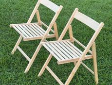 Стулья складные деревянные - 20 шт. 