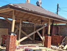 Строительство зоны Беседка +Барбекю 