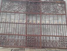 Продается ворота с кольиткой.