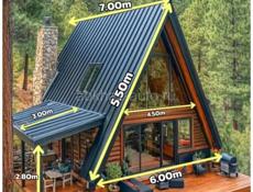 Изготовление металлокаркасные дома