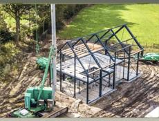 Изготовление металлокаркасные дома