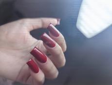 Маникюр гель лак наращивание Педикюр