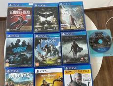 Диски от пс 4 и 5 в отличном состоянии 